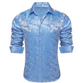 GentCrest Blue Floral Shirt - Image 1