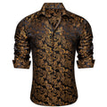 GentCrest Gold Floral Shirt - Image 1