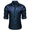 GentCrest Blue Floral Shirt - Image 1