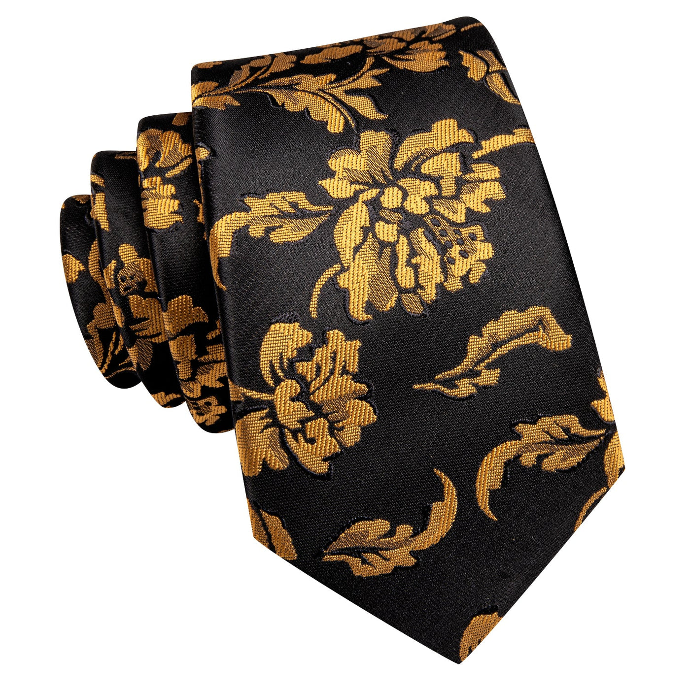 GentCrest Black Floral Tie Sets - Image 2