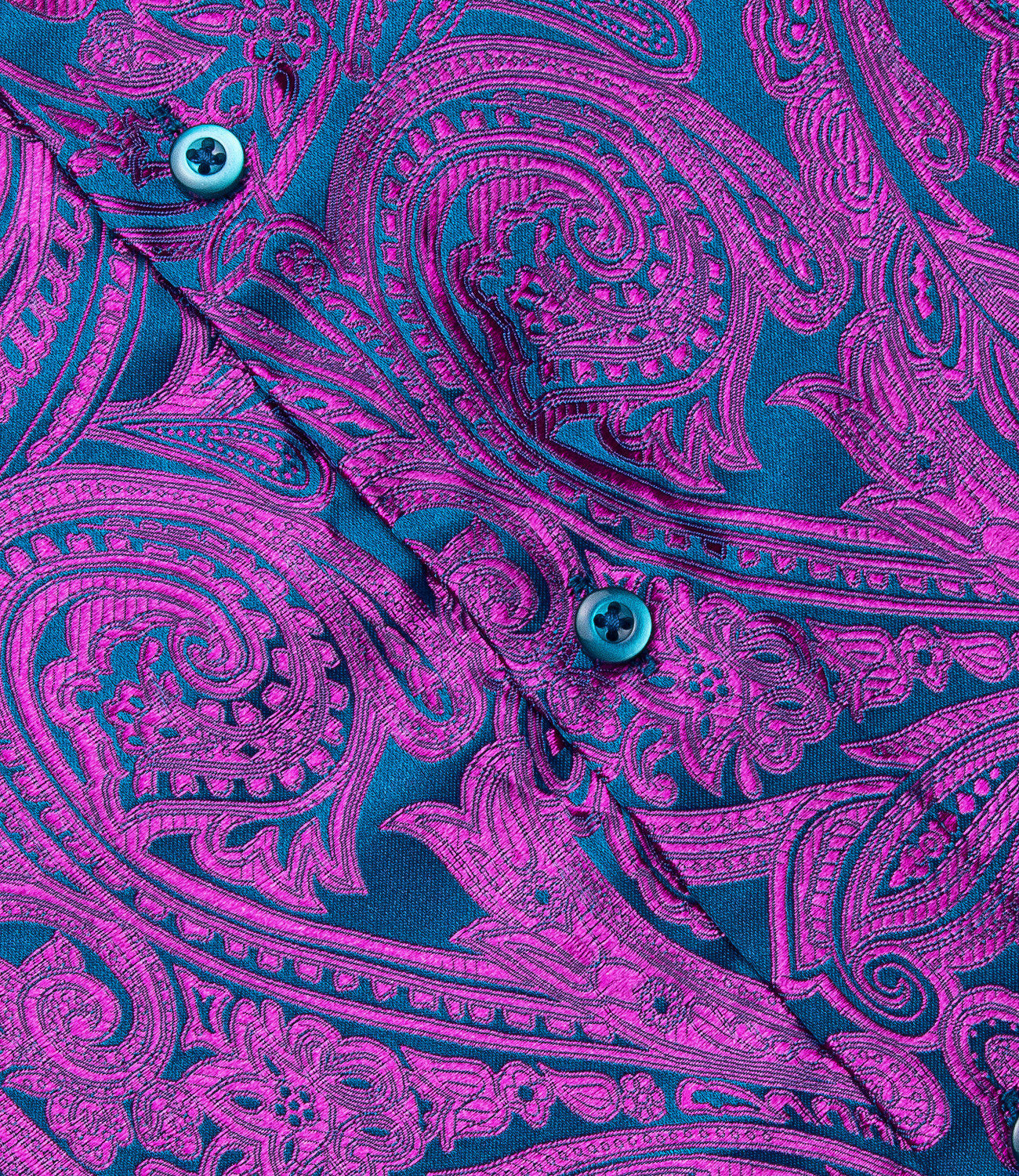 GentCrest Purple Paisley Shirt - Image 5