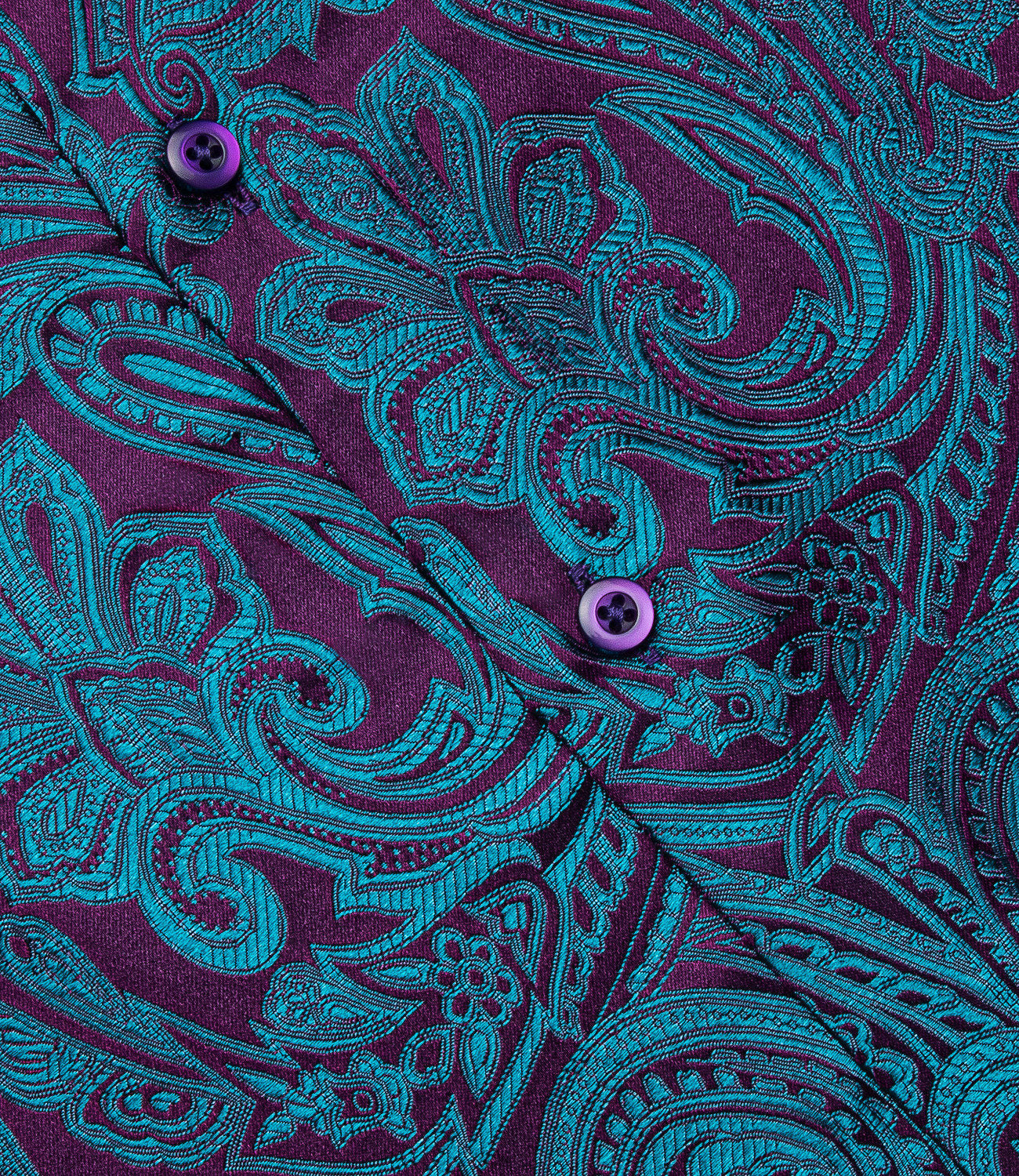 GentCrest Blue Paisley Shirt - Image 5