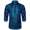GentCrest Blue Paisley Shirt - Image 1