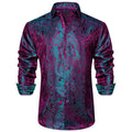 GentCrest Blue Paisley Shirt - Image 1