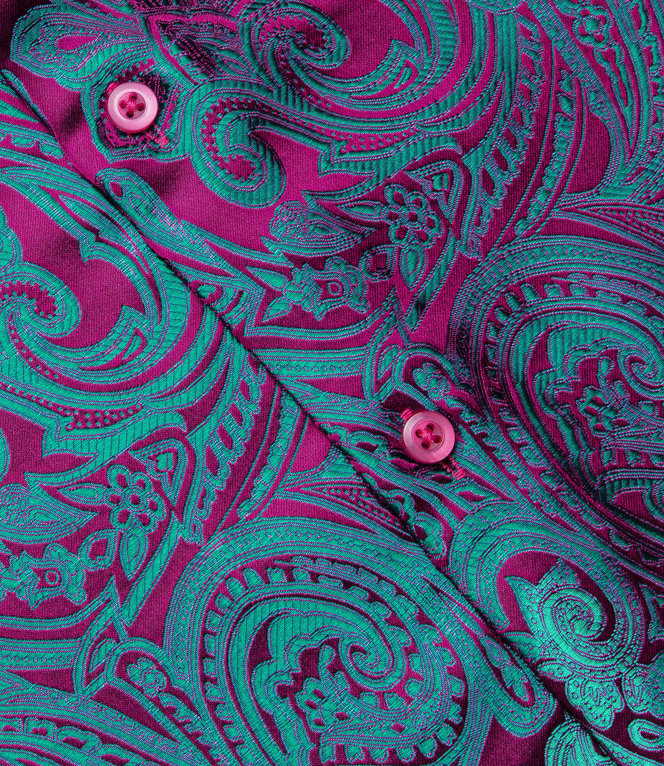 GentCrest Blue Paisley Shirt - Image 5