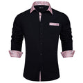 GentCrest Black Solid Shirt - Image 1