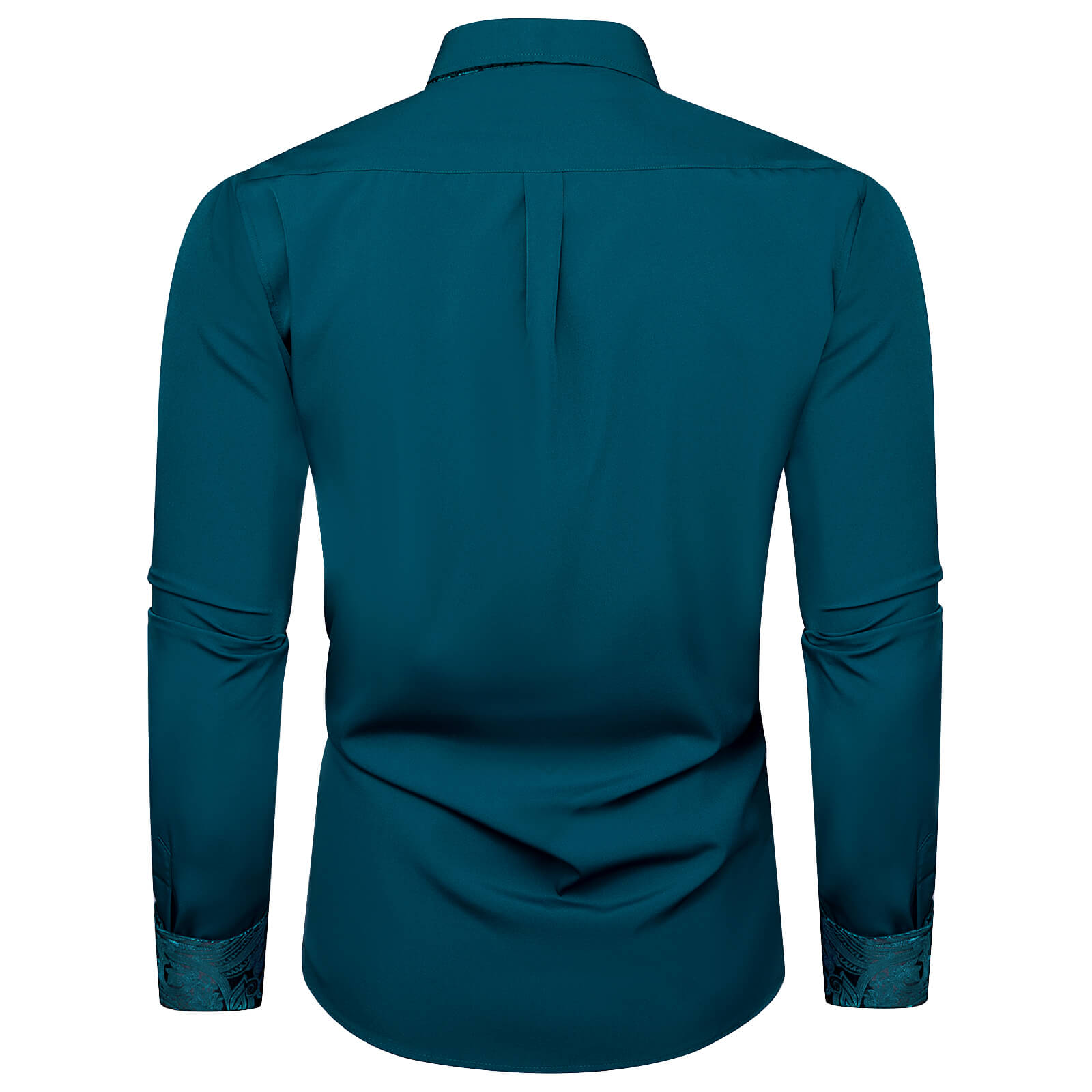 GentCrest Green Solid Shirt - Image 3