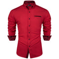 GentCrest Red Solid Shirt - Image 1