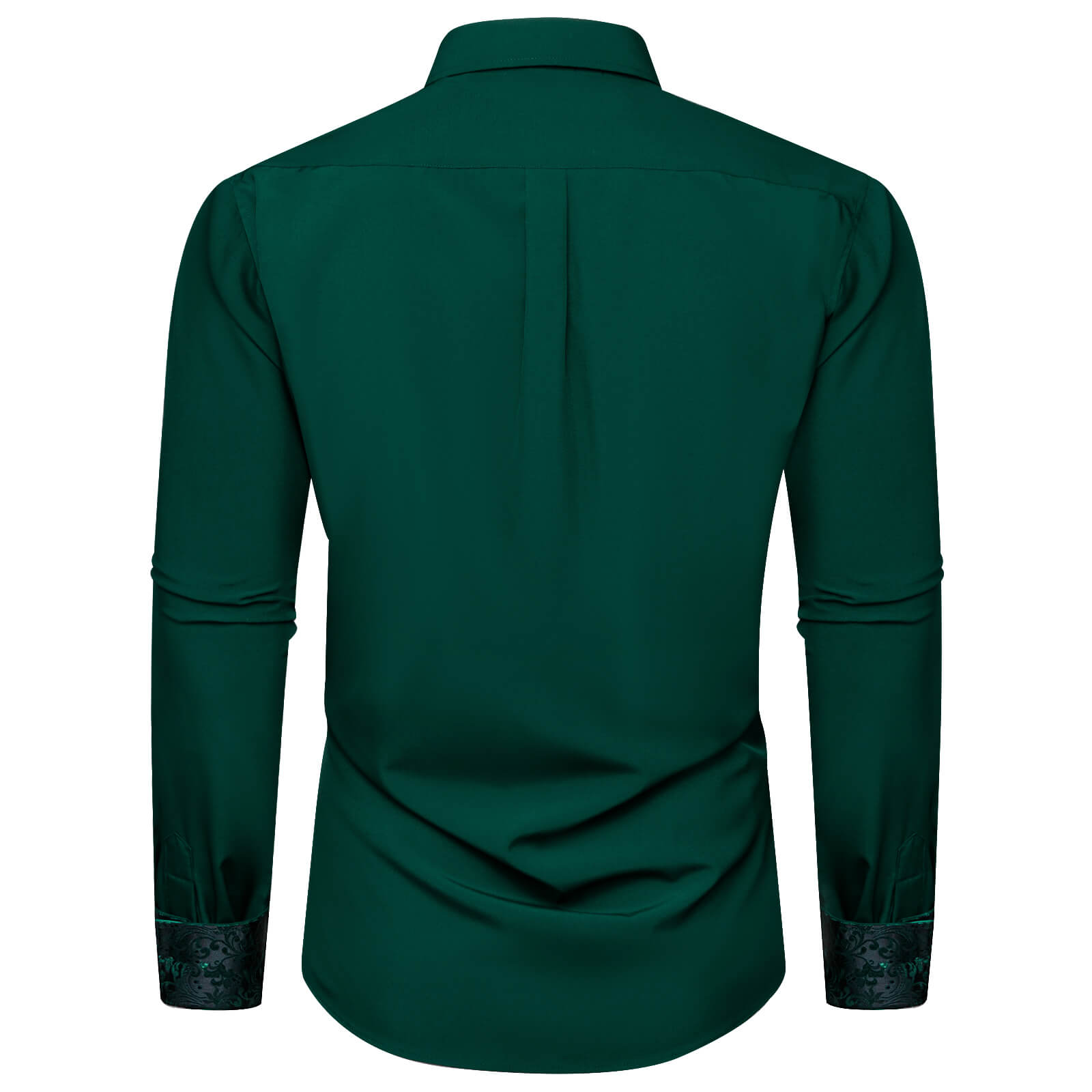 GentCrest Green Solid Shirt - Image 3