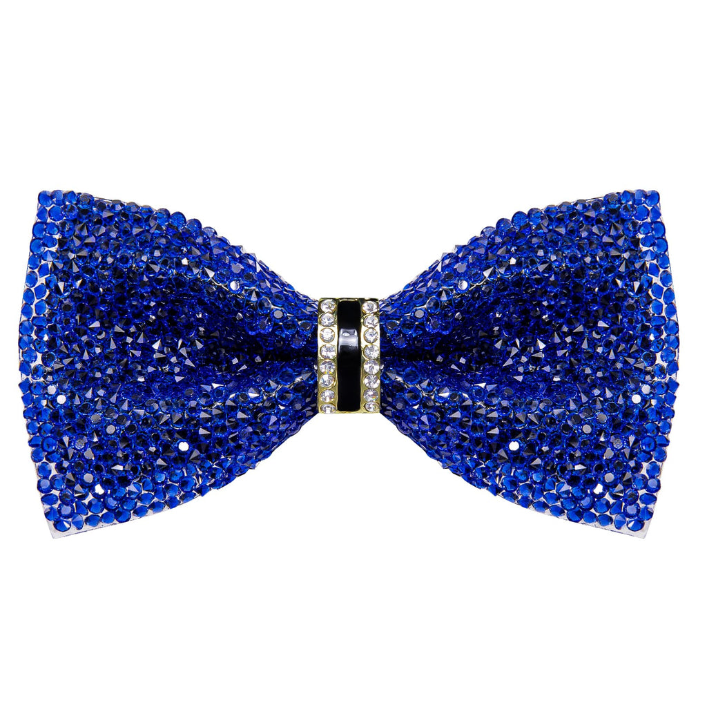 GentCrest Blue Rhinestone Bowtie Set - Image 4