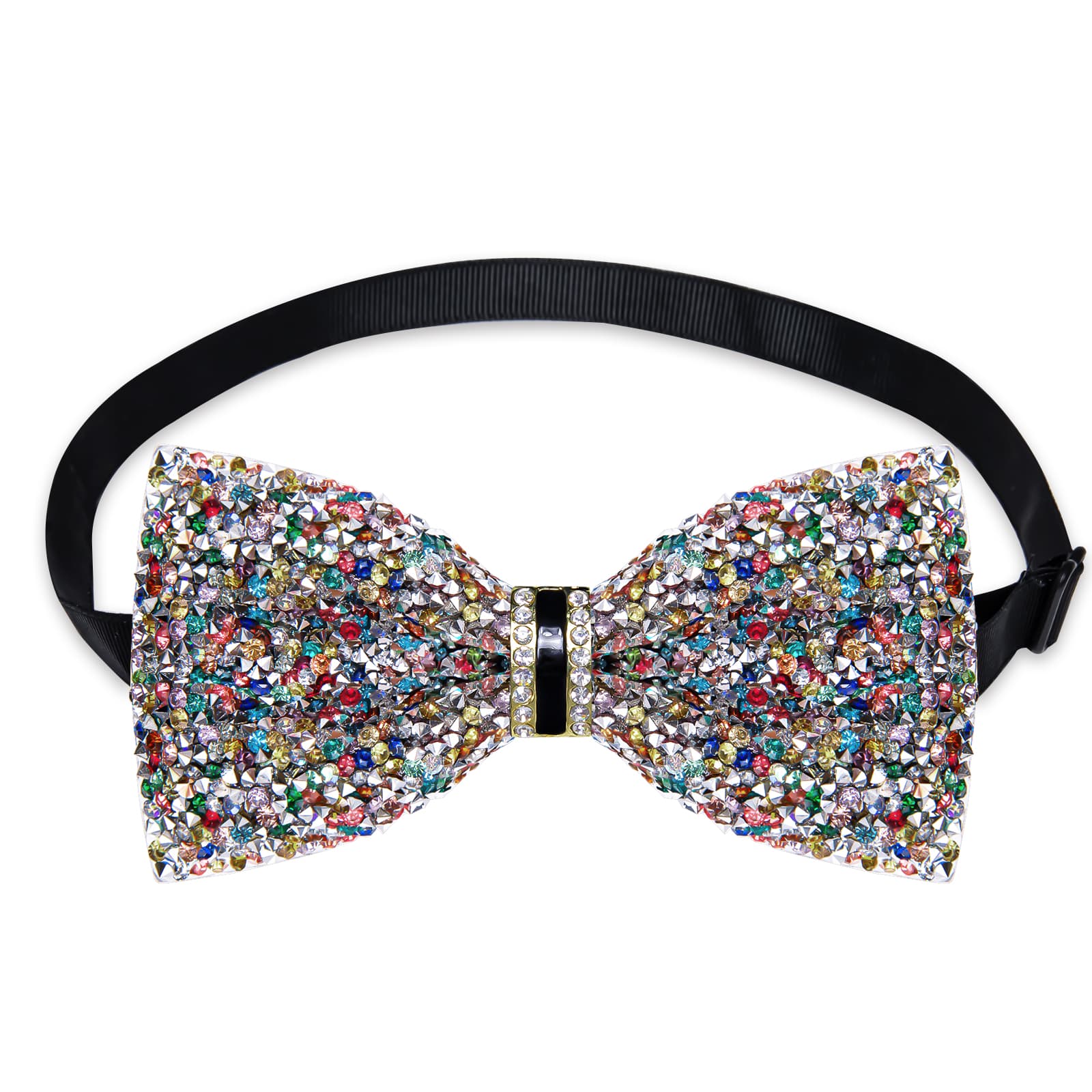 GentCrest Classic Rhinestone Bowtie Set - Image 3