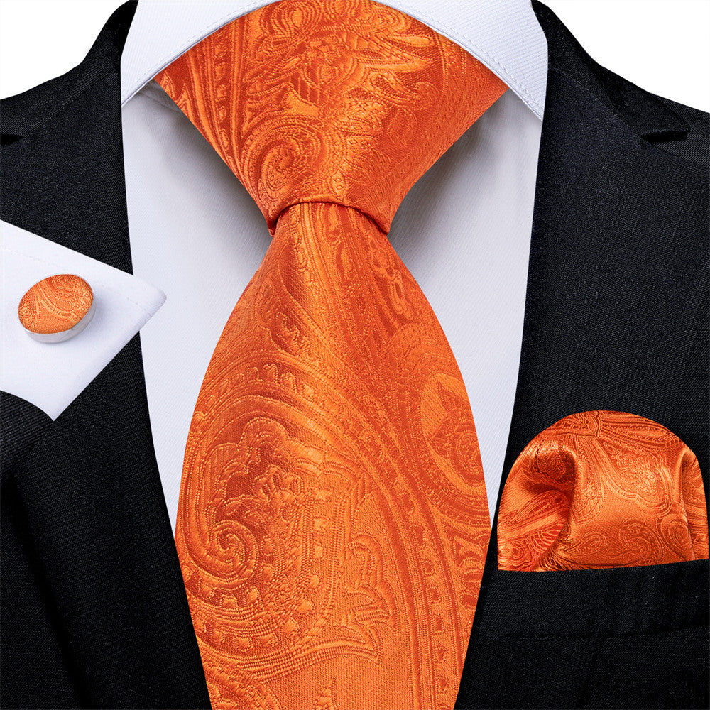 GentCrest Orange Paisley  - Image 1