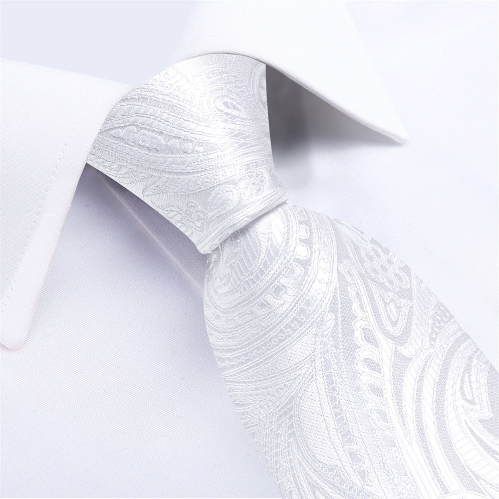 GentCrest White Paisley  - Image 3