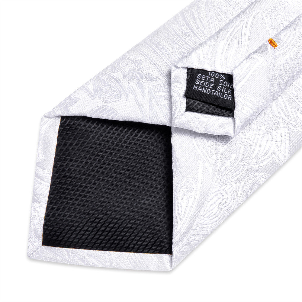 GentCrest White Paisley  - Image 7