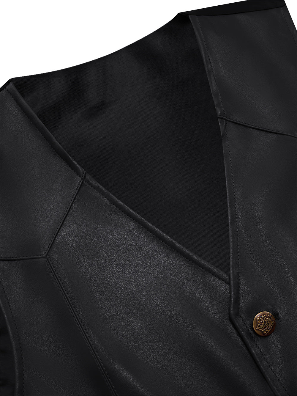 GentCrest Black Solid Vest Set - Image 3