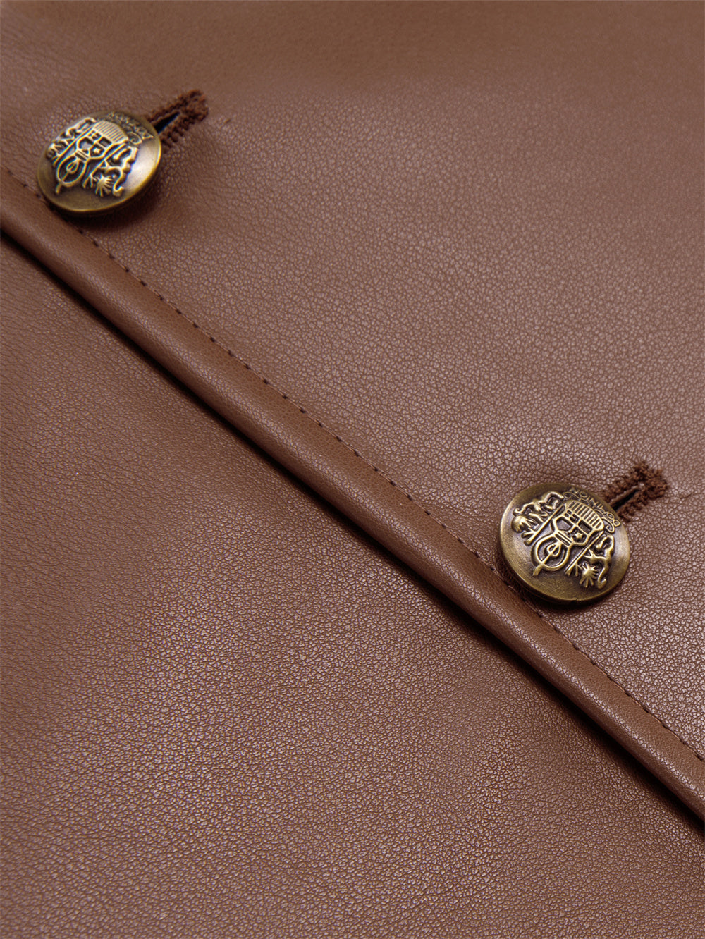 GentCrest Brown Solid Vest Set - Image 6