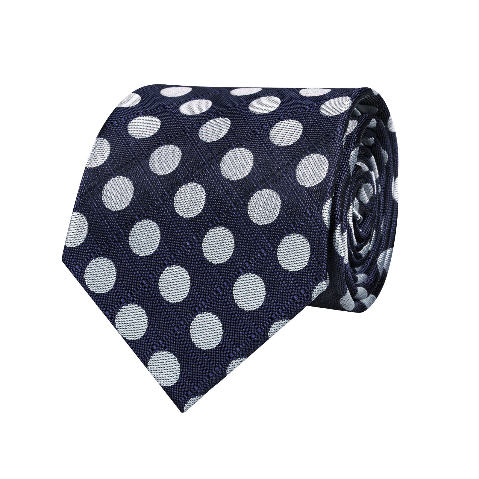 GentCrest Blue Polka Dot Tie Hanky Cufflinks Set - Image 6