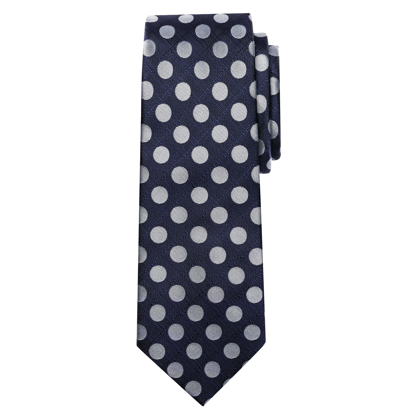 GentCrest Blue Polka Dot Tie Hanky Cufflinks Set - Image 3