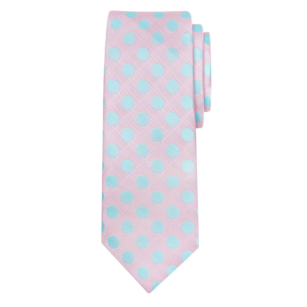 GentCrest Pink Polka Dot Tie Hanky Cufflinks Set - Image 5