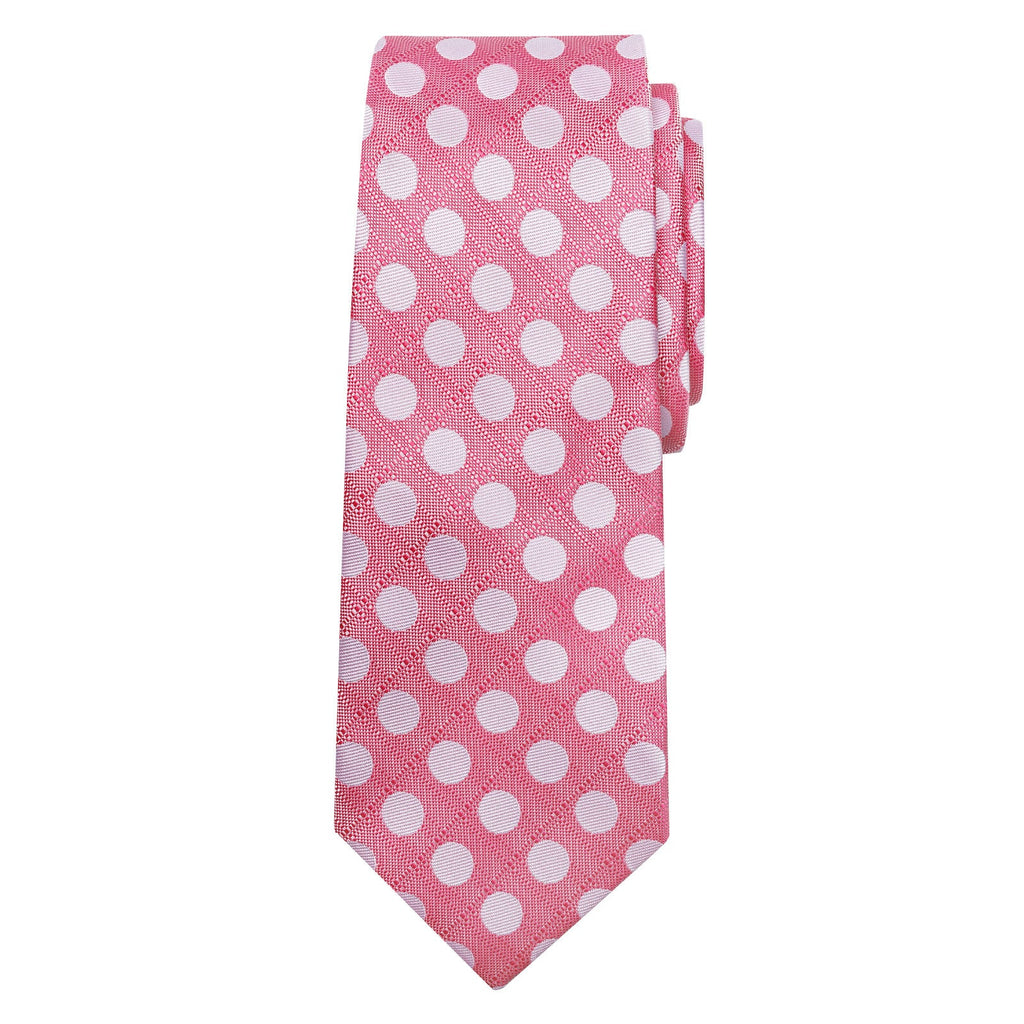 GentCrest Pink Polka Dot Tie Hanky Cufflinks Set - Image 8