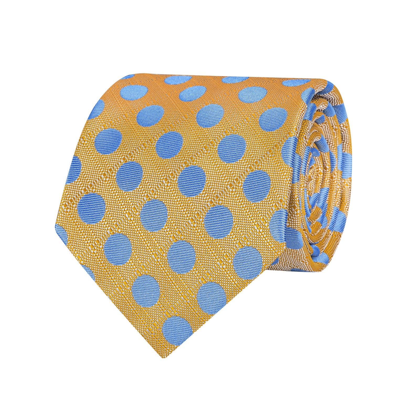 GentCrest Orange Polka Dot Tie Hanky Cufflinks Set - Image 5