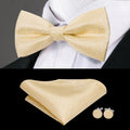 GentCrest Red Solid Bowtie Set - Image 1