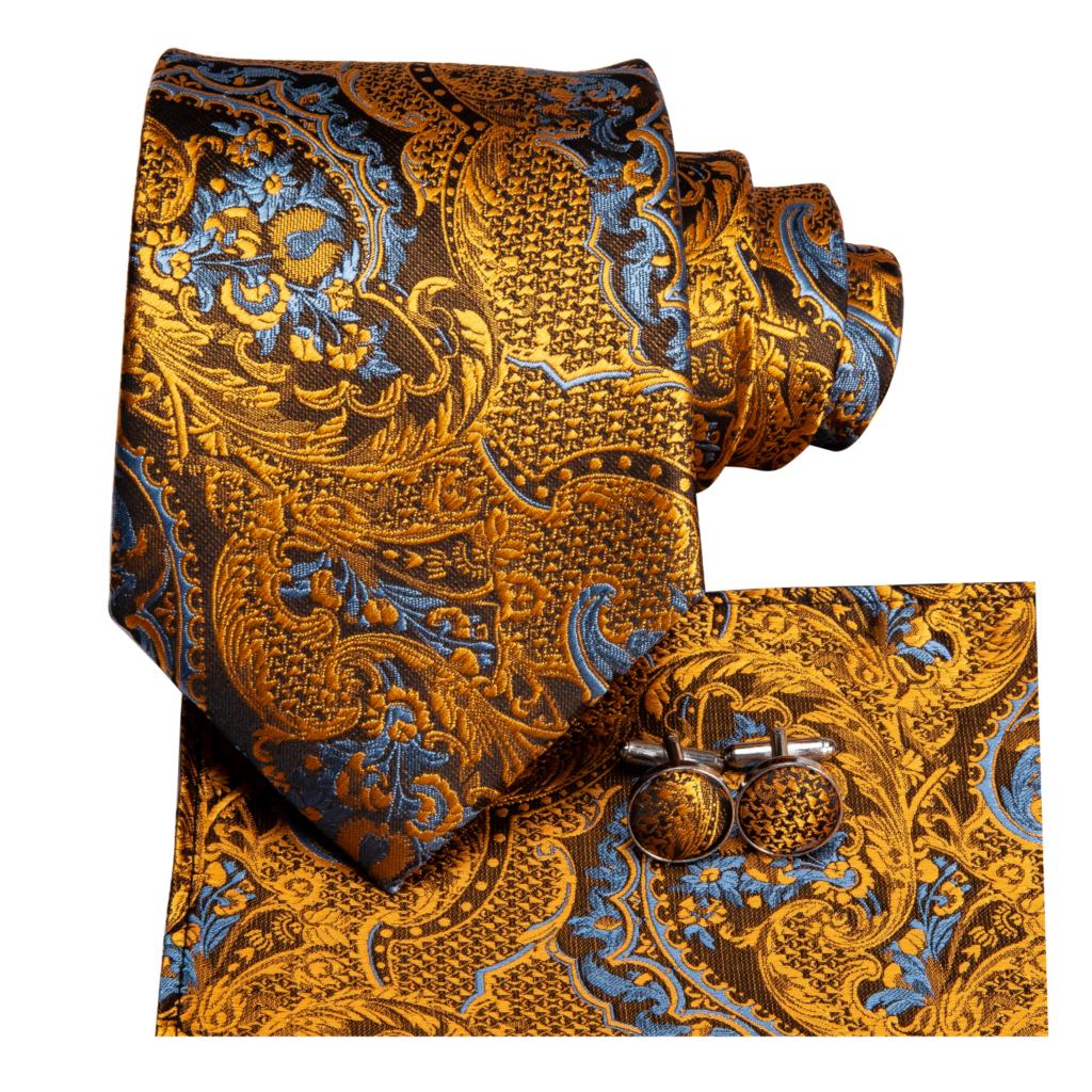 Amazing Amazonia Silk Tie Set - GentCrest - View 2