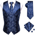 Shining Blue Vest Set - GentCrest