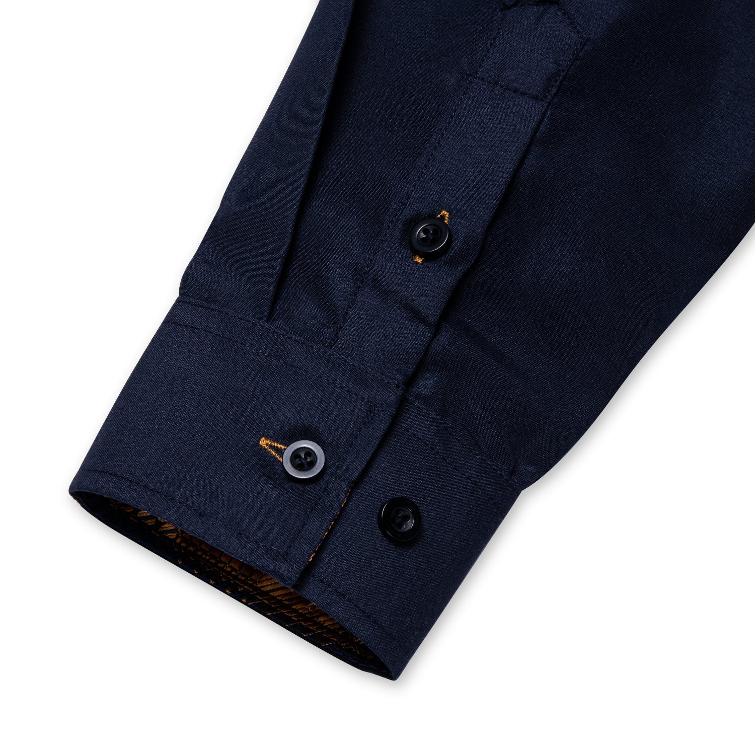 Black Elegant Dress Shirt - GentCrest - View 6