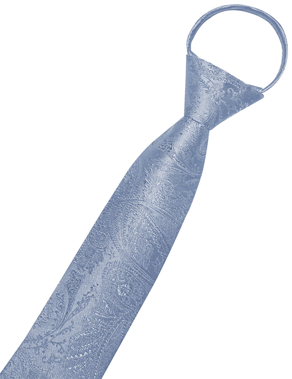 GentCrest Blue Paisley Tie Hanky Cufflinks Set - Image 4