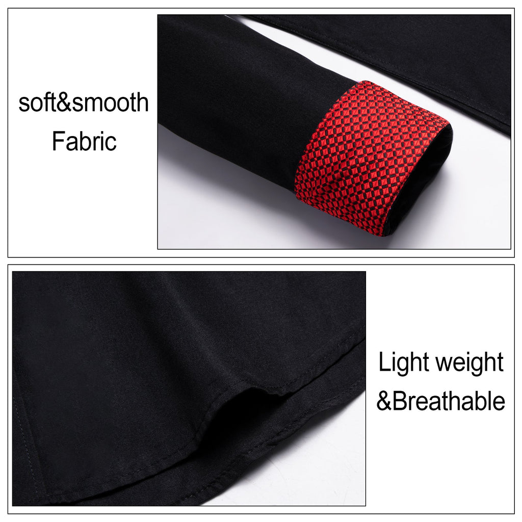 GentCrest Black Solid Shirt - Image 7