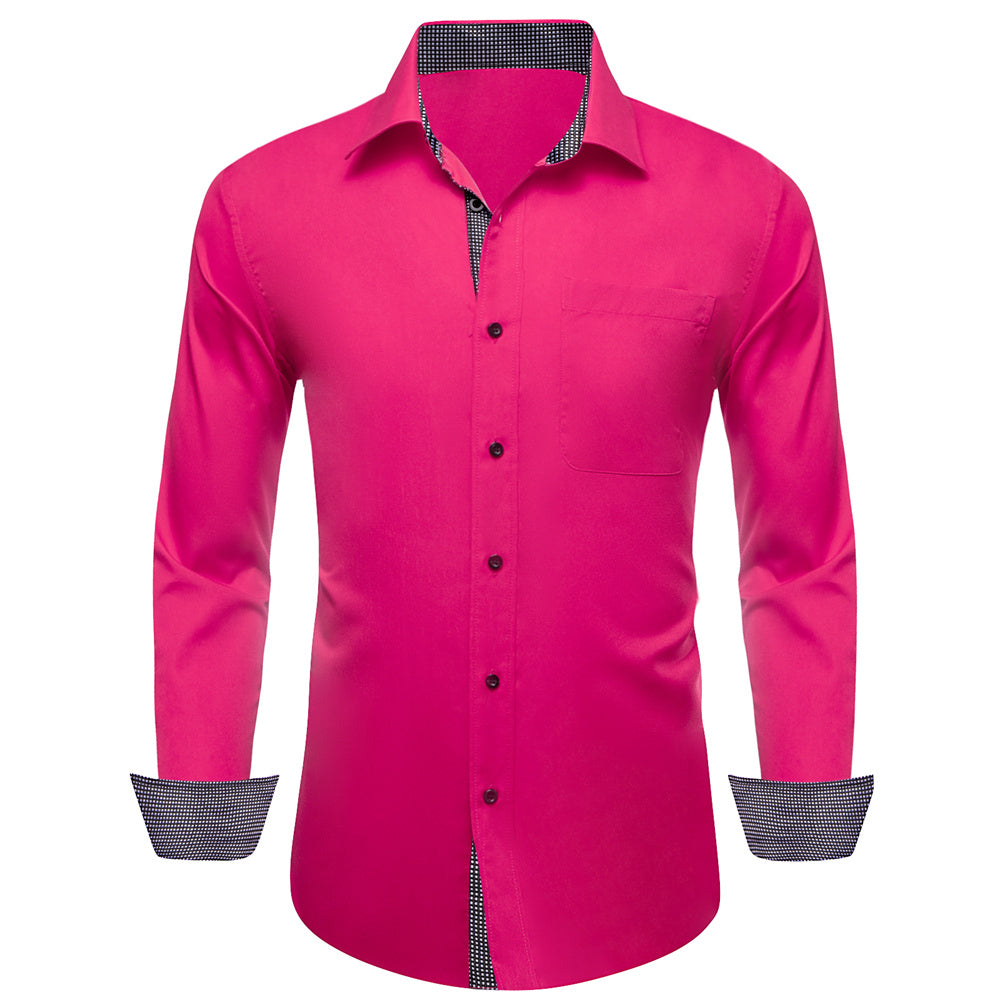 GentCrest Black Solid Shirt - Image 2