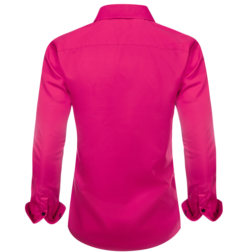 GentCrest Black Solid Shirt - Image 4