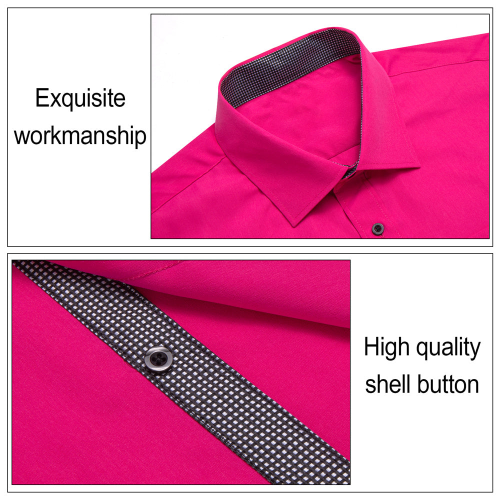 GentCrest Black Solid Shirt - Image 5