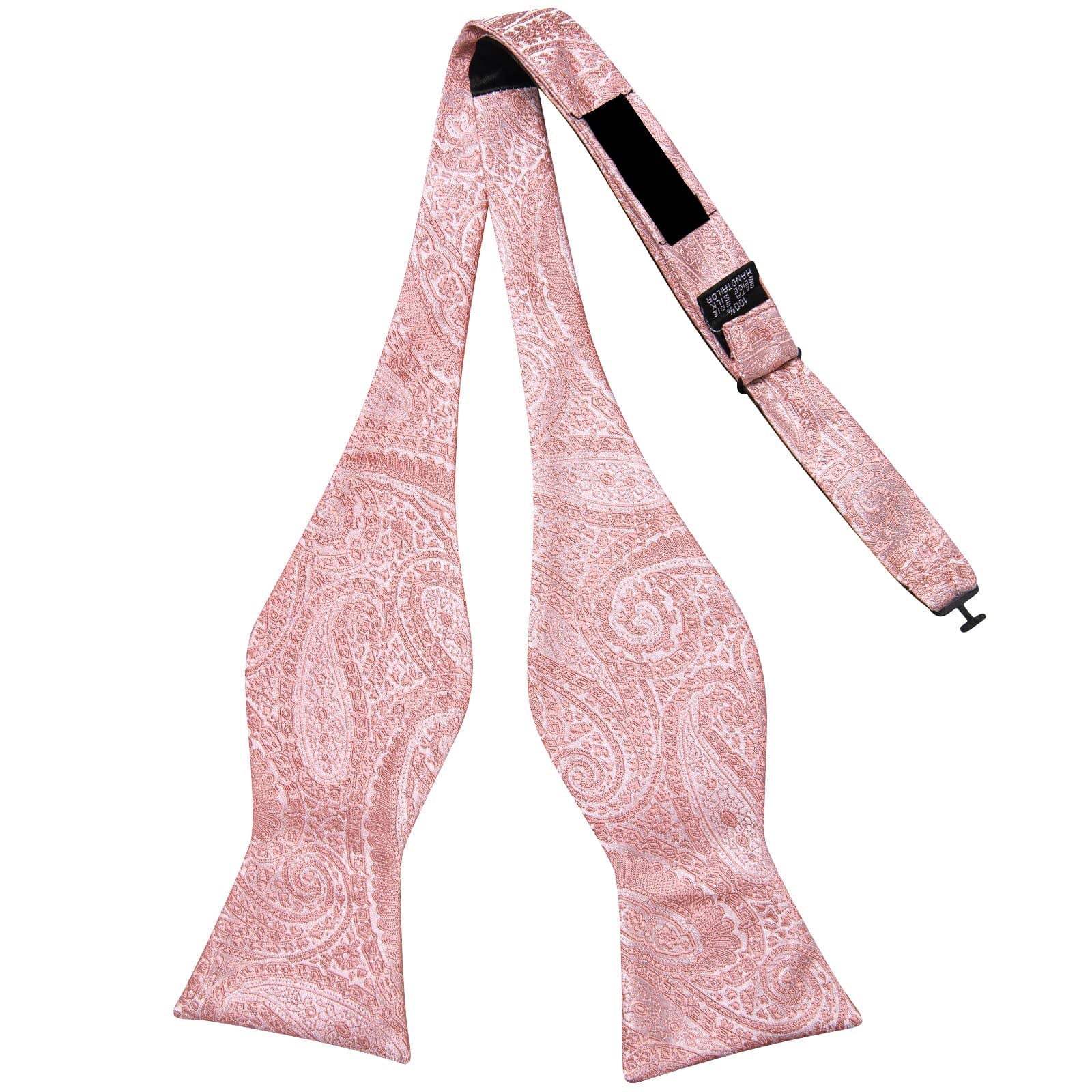 GentCrest Pink Paisley Bowtie Set - Image 4