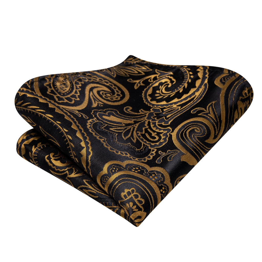 GentCrest Black Paisley Bowtie Set - Image 4