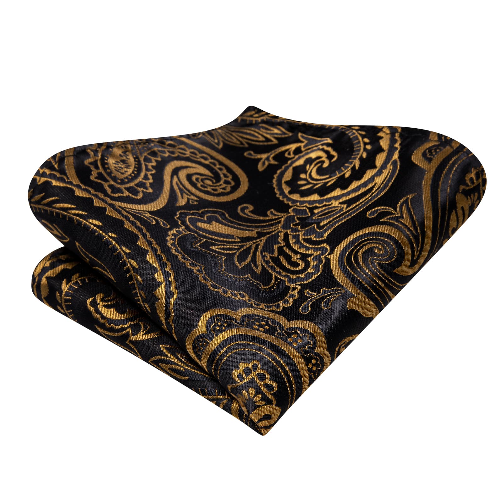 GentCrest Black Paisley Bowtie Set - Image 4
