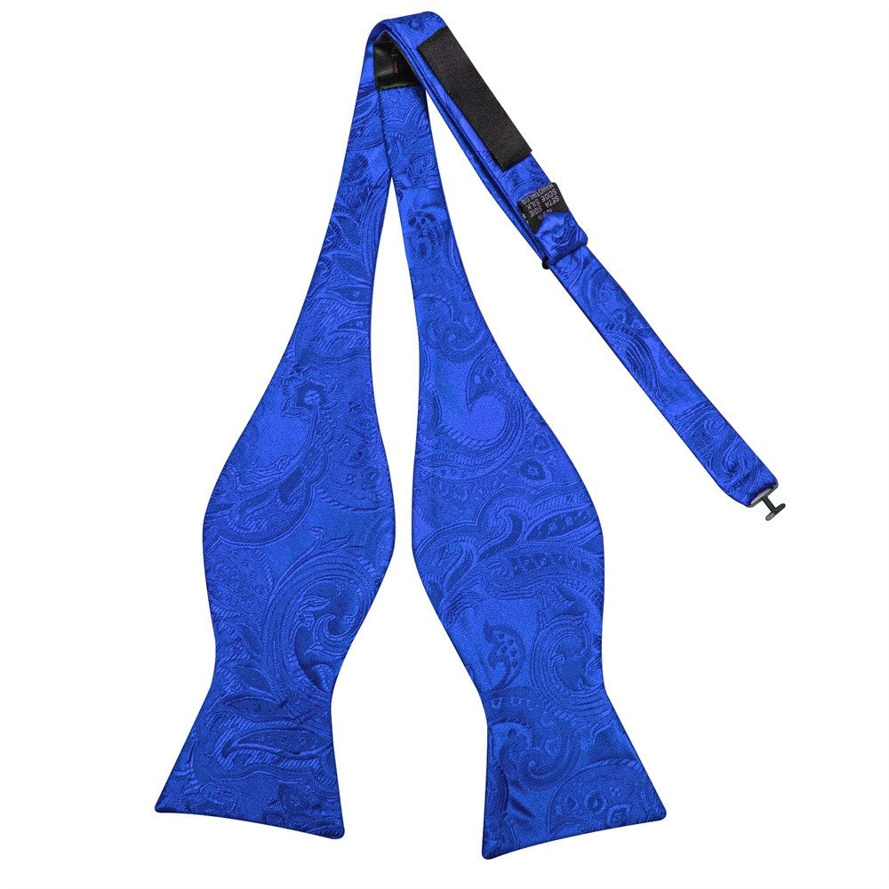 GentCrest Blue Paisley Bowtie Set - Image 6