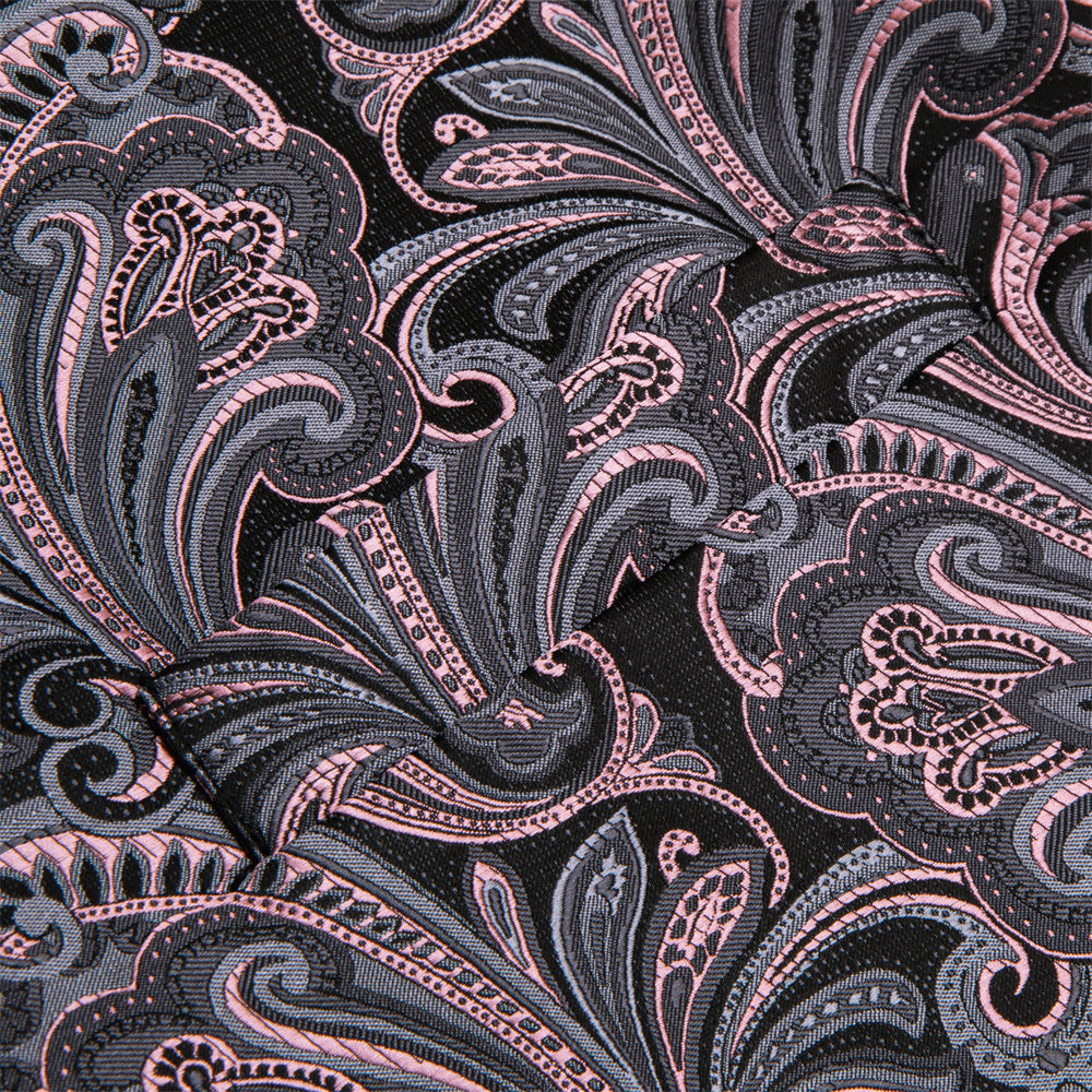 GentCrest Black Paisley Vest Set - Image 8
