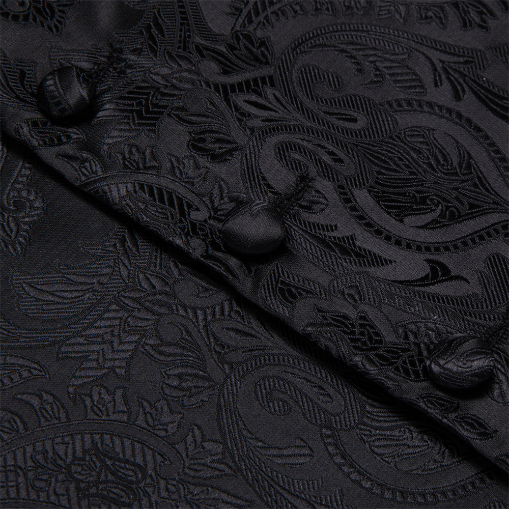 GentCrest Black Paisley Vest Set - Image 7
