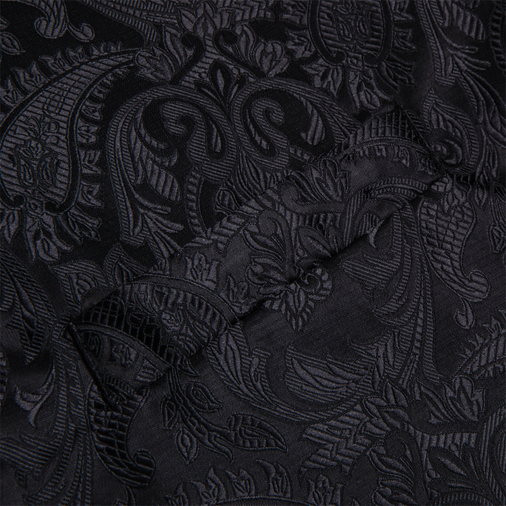 GentCrest Black Paisley Vest Set - Image 8