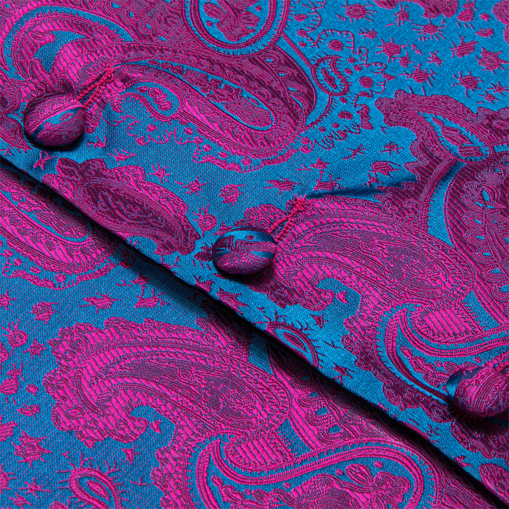 GentCrest Blue Paisley Vest Set - Image 8