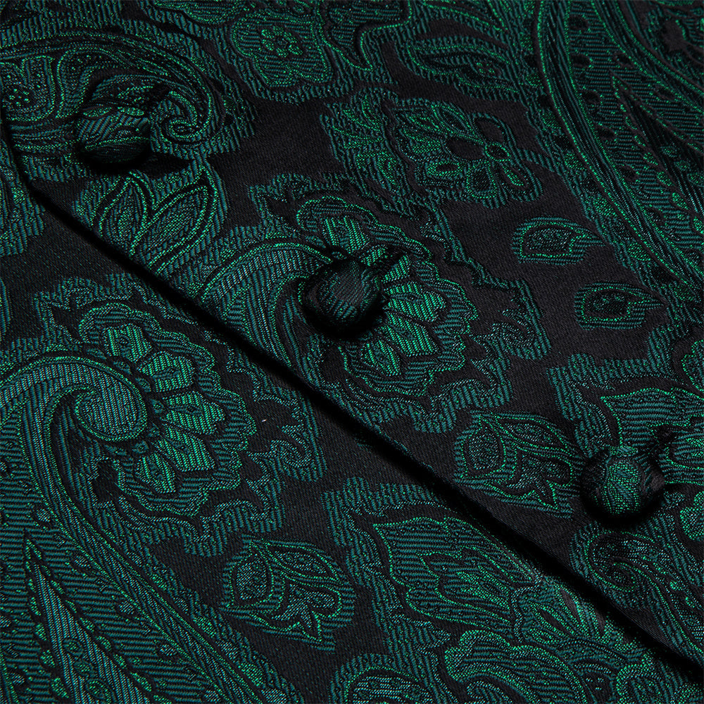 GentCrest Green Paisley Vest Set - Image 8