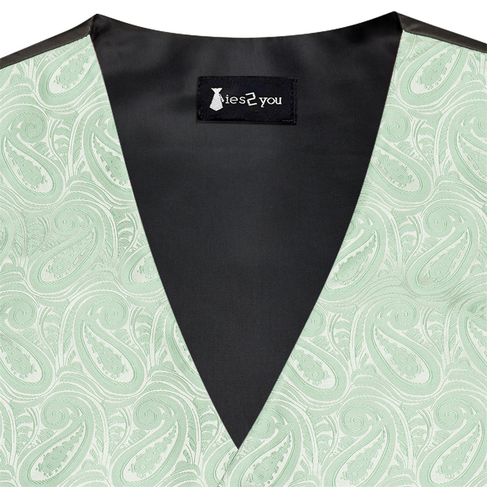 GentCrest Green Paisley Vest Set - Image 5
