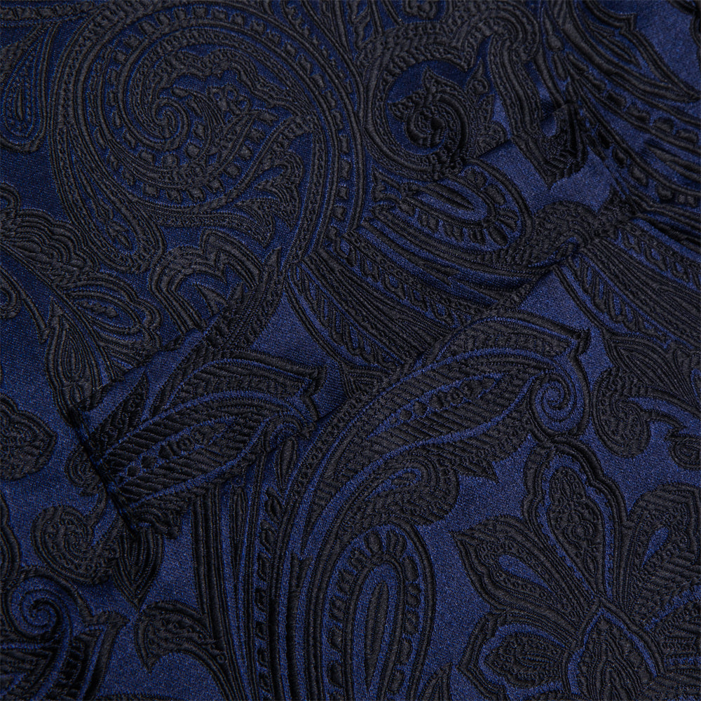 GentCrest Black Paisley Vest Set - Image 7