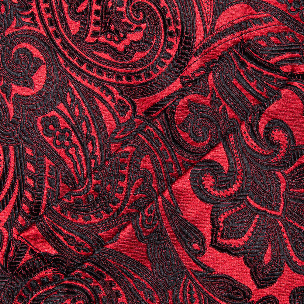 GentCrest Black Paisley Vest Set - Image 7