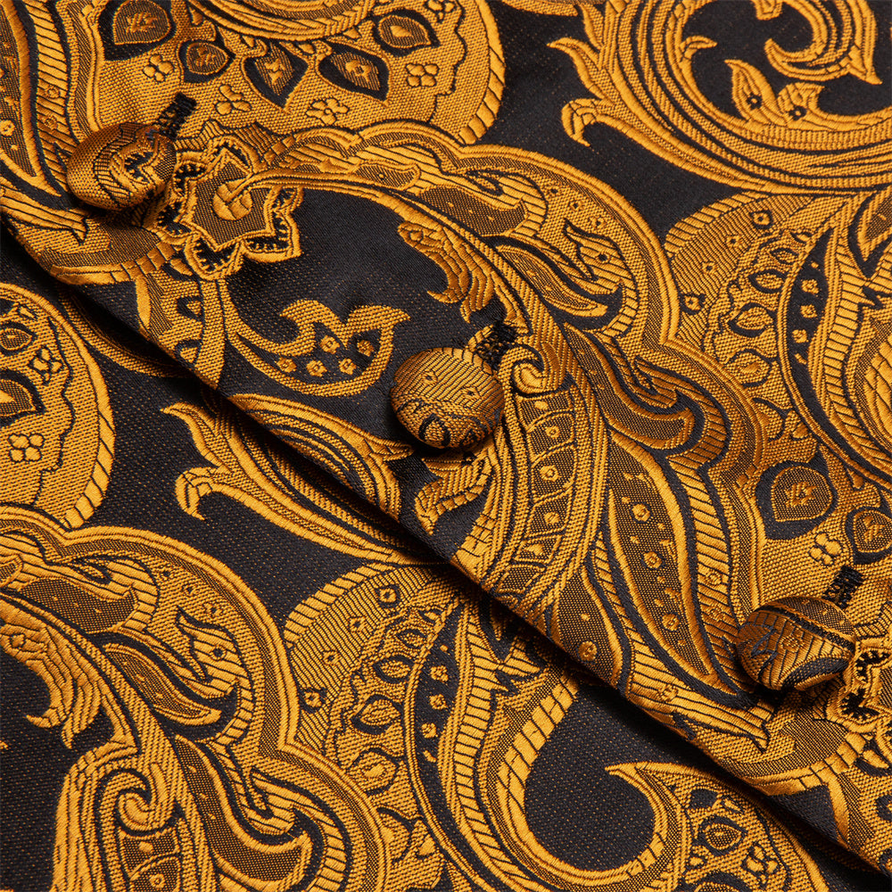 GentCrest Black Paisley Vest Set - Image 6