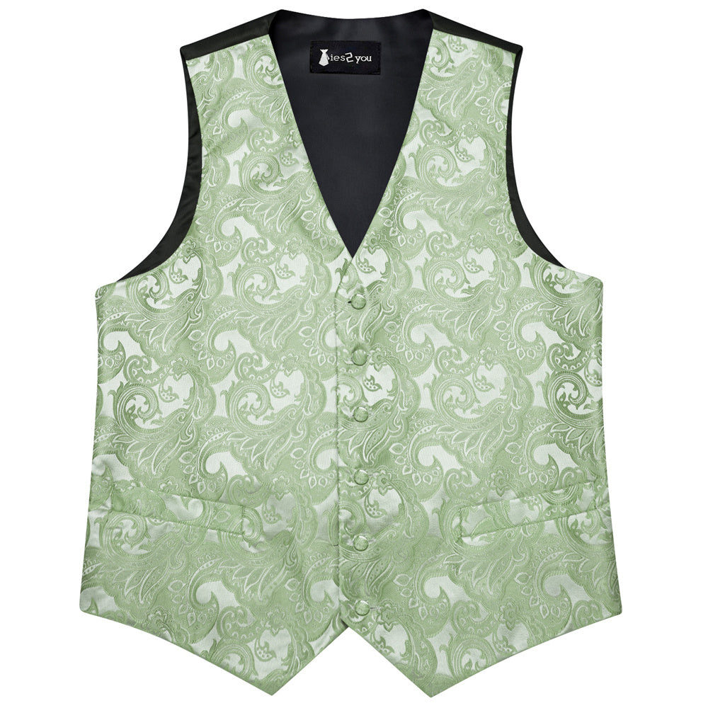 GentCrest Blue Paisley Vest Set - Image 7