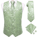 GentCrest Blue Paisley Vest Set - Image 4