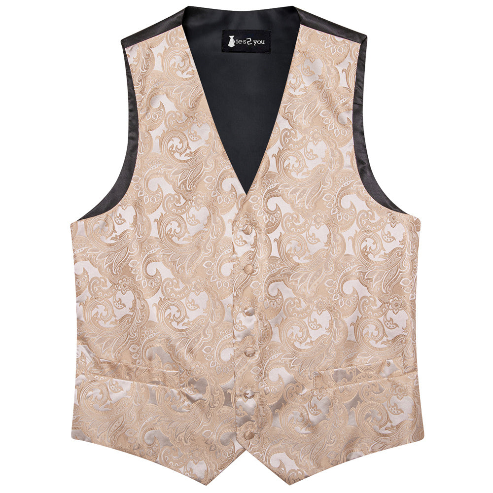 GentCrest Silver Paisley Vest Set - Image 6